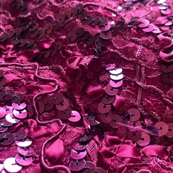 Pink Sequin Blazer Jacket for Special Occasions - Picture 6 of 11